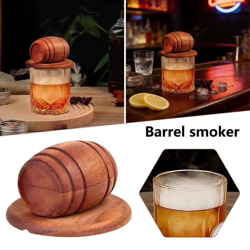 Cocktail Smoker Kit — Premium Wood Smoking Set