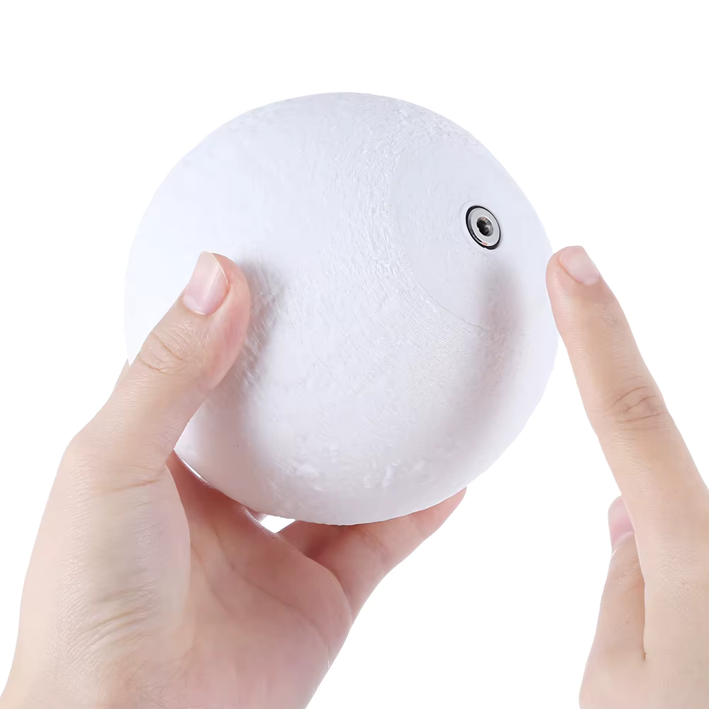 3D Moon Lamp — Rechargeable LED Night Light