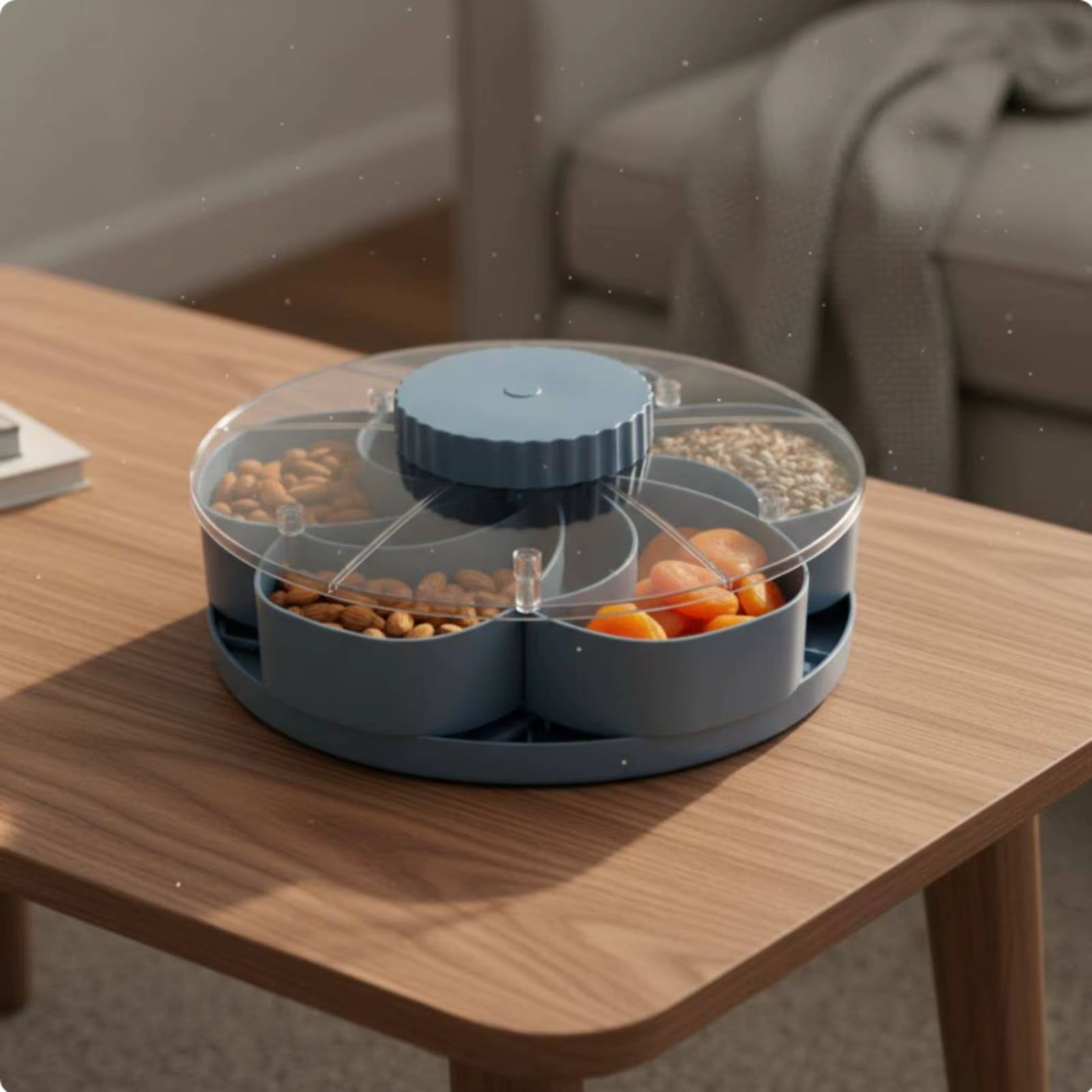 SnackSpin Rotating Snack Tray