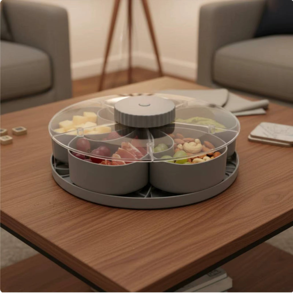 SnackSpin Rotating Snack Tray