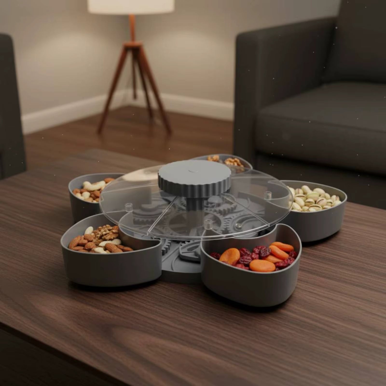 SnackSpin Rotating Snack Tray